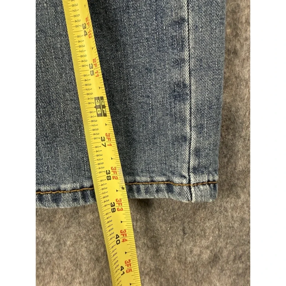 Levi Strauss Signature Slim Jeans 34x32‎ Distressed Light Wash Men's Denim